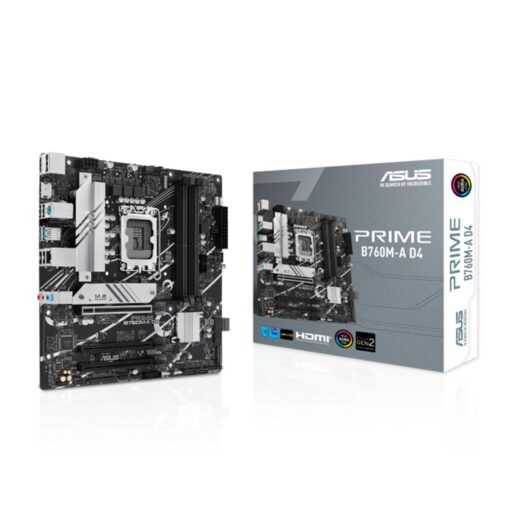 Asus Prime B760m-a D4 Socket Lga 1700 Chipset Intel B760 Ddr4 Micro Atx