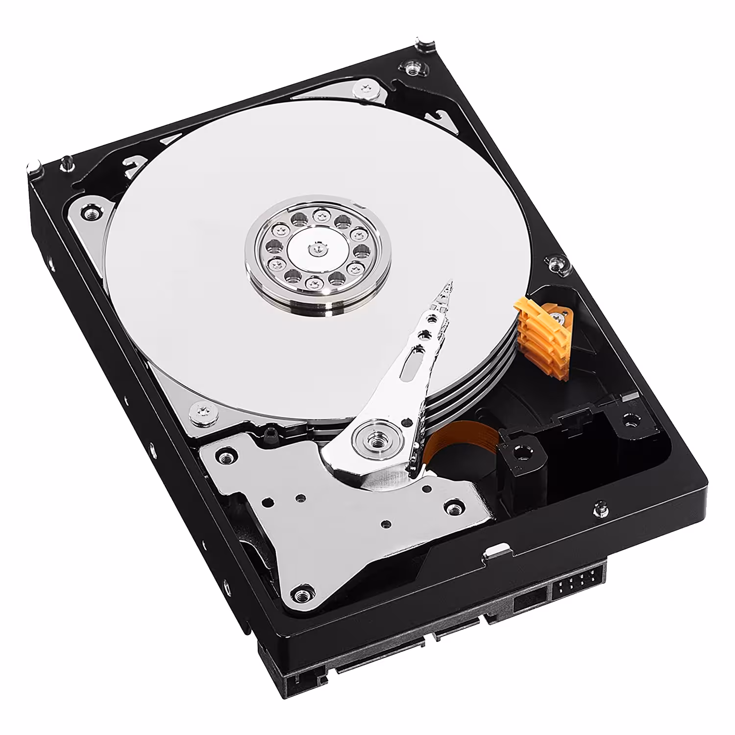 Alternative view of Hd Western Digital 1tb / 3.5" / 64mb / 5400rpm / Sata3 / Pull - (wd10purx)