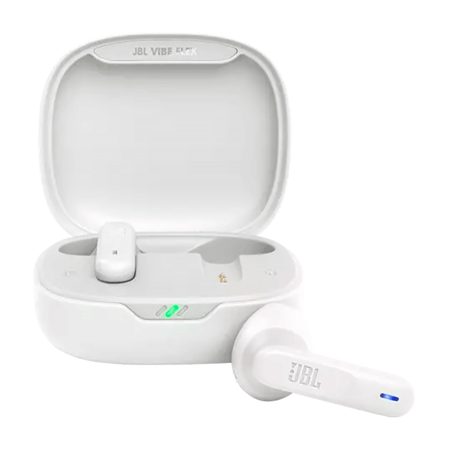 Auriculares Inalámbricos Jbl Vibe Flex, Color Blanco