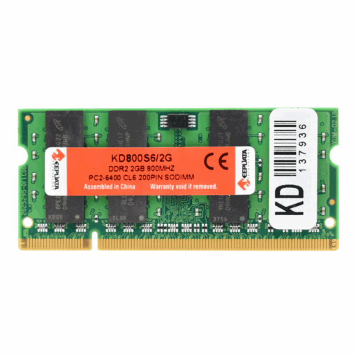 Memoria Ram Keepdata Ddr2 De 2 Gb Y 800 Mhz Para Notebook: Kd800s6/2g