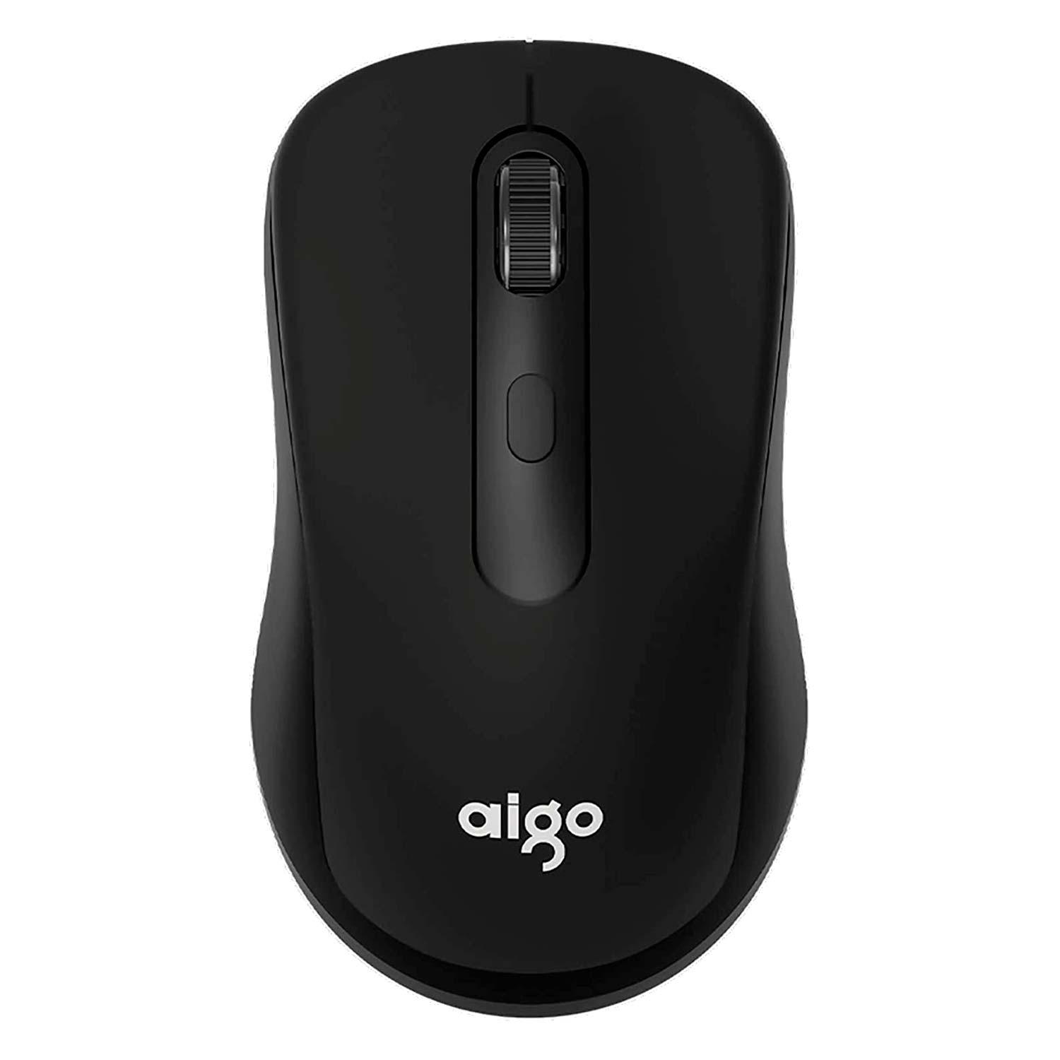 Mouse Inalámbrico Aigo M21 1600 Dpi - Negro