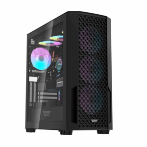 Gabinete Darkflash Df2100 Con 4 Ventiladores Argb, Negro - Imagen 3