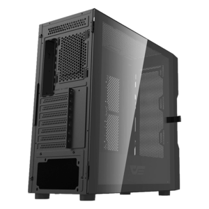 Gabinete Darkflash Dk431 Glass Con 4 Ventiladores Argb, Color Negro - Imagen 3