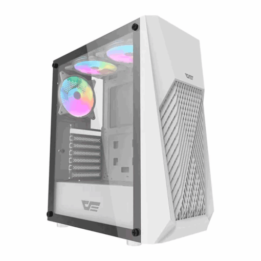Alternative view of Gabinete Darkflash Dk150 Con 3 Ventiladores Argb, Color Blanco