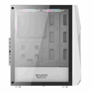 Gabinete Darkflash Dk150 Con 3 Ventiladores Argb, Color Blanco - Imagen 4