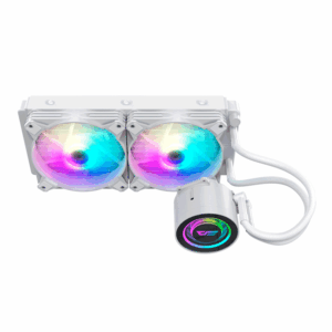 Disipador De Agua Para Procesador Darkflash Dx240 V2.6, Color Blanco (20xx.v3/1200/115x/17xx Y Amd) - Imagen 2