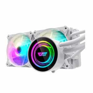 Disipador De Agua Para Procesador Darkflash Dx240 V2.6, Color Blanco (20xx.v3/1200/115x/17xx Y Amd) - Imagen 3