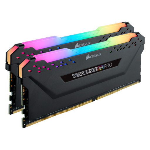 Alternative view of Memoria Ram Corsair Vengeance Pro Rgb De 32 Gb (2 X 16 Gb) Ddr4 De 3200 Mhz - Cmw32gx4m2e3200c16
