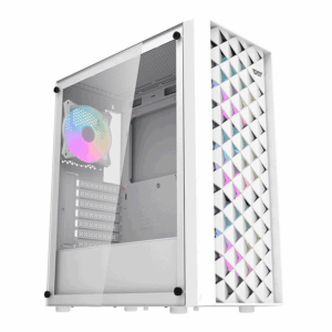 Gabinete Darkflash Dk351 Con 4 Ventiladores Argb, Color Blanco - Imagen 2
