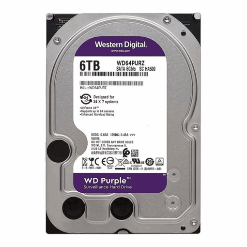 Alternative view of Disco Duro Western Digital Wd Purple De 6 Tb, 3,5" Sata 3,0, 5400 Prm - Wd64purz