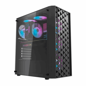 Gabinete Darkflash Dk351 Argb Con 4 Ventiladores, Color Negro - Imagen 2