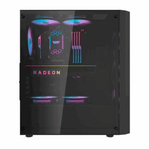 Gabinete Darkflash Dk351 Argb Con 4 Ventiladores, Color Negro - Imagen 4