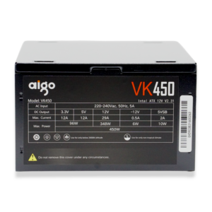 Fuente De Alimentación Aigo 450w Vk450 220v Atx ​​real - Imagen 3