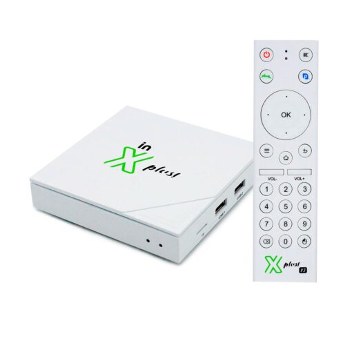 Receptor Wi-fi Interbras Xplus V3 8k 16 Gb 2 Gb Ram - Blanco