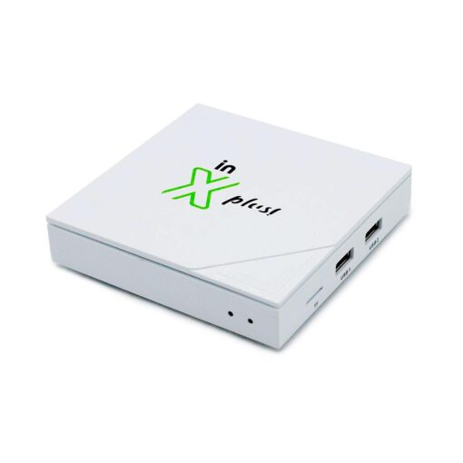 Alternative view of Receptor Wi-fi Interbras Xplus V3 8k 16 Gb 2 Gb Ram - Blanco