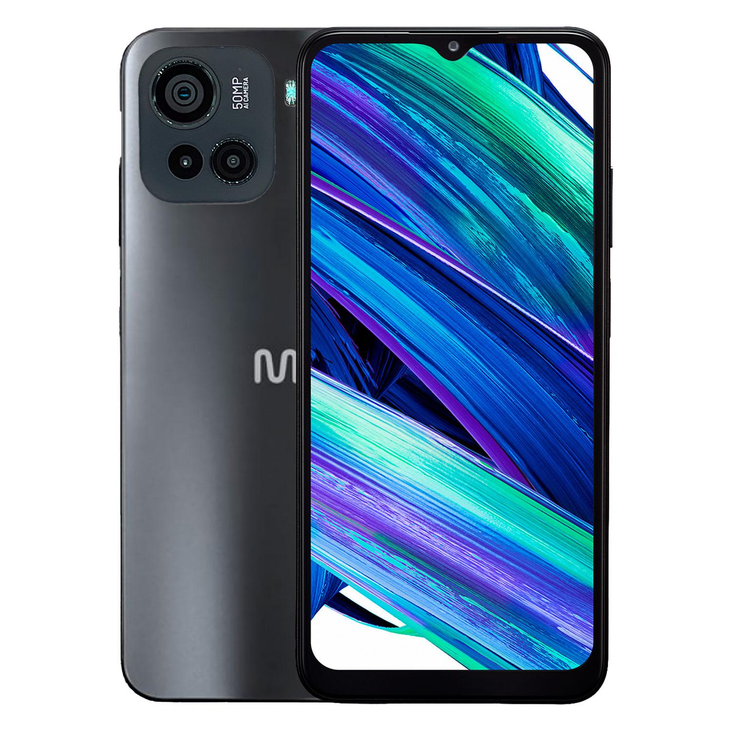 Teléfono Inteligente Multilaser M23 Pro, 128 Gb, 8 Gb De Ram, Doble Sim, Pantalla De 6,5" De Color Negro (anatel)