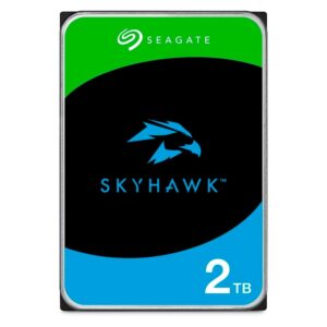Disco Duro Seagate Skyhawk Surveillance De 2 Tb, 3,5" Sata 3, 5400 Rpm - St2000vx017