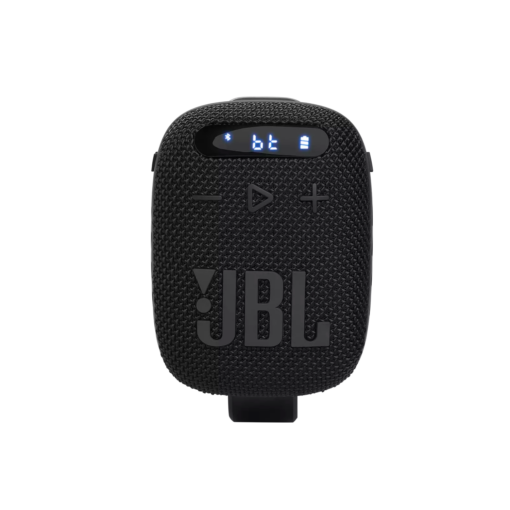 Headset Portátil Para Bicicleta Con Bluetooth Jbl Wind 3, Color Negro