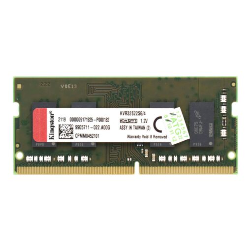 Memoria Ram Para Notebook Kingston Ddr4 De 4 Gb Y 3200 Mhz - Kvr32s22s6/4