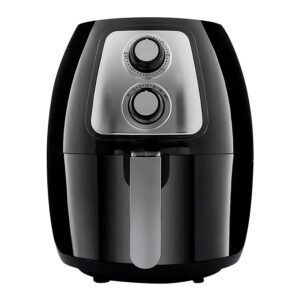 Freidora Eléctrica Xion Xi-fr74 De 4 L, 1500 W Y 220 V, Color Negro