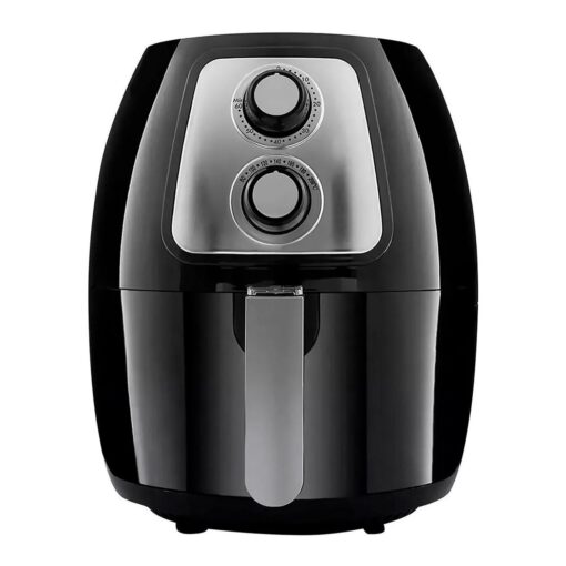 Freidora Eléctrica Xion Xi-fr74 De 4 L, 1500 W Y 220 V, Color Negro