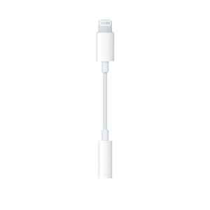 Adaptador De Conector Para Auriculares Apple Mmx62zm/a Original, Color Blanco