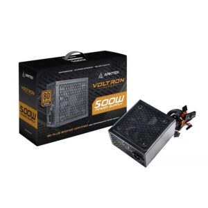 Fuente De Alimentación Atx Arktek 500w 80 Plus Bronze 220v - (ak-atx500wb)
