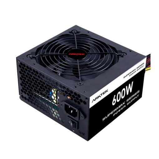 Fuente De Alimentación Atx Arktek 600w 80 Plus Bronze 220v - (ak-atx600wb)