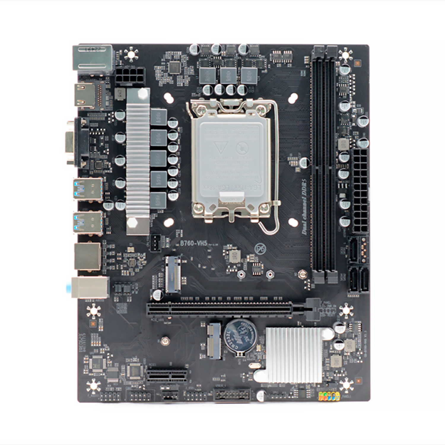 Placa Madre Afox B760d5-ma-v2 Ddr5 Socket Lga 1700 Chipset B760 Micro Atx