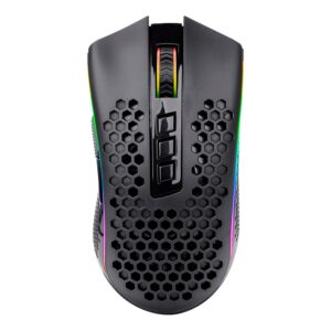 Mouse Inalámbrico Para Juegos Redragon Storm Pro M808-ks De 16 000 Dpi, Color Negro