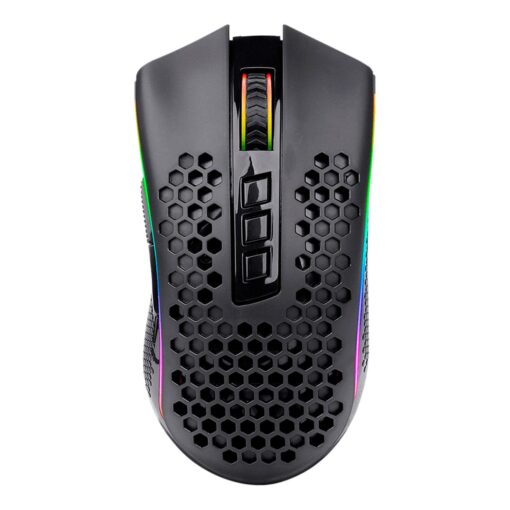 Mouse Inalámbrico Para Juegos Redragon Storm Pro M808-ks De 16 000 Dpi, Color Negro