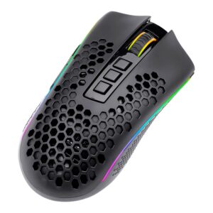 Mouse Inalámbrico Para Juegos Redragon Storm Pro M808-ks De 16 000 Dpi, Color Negro - Imagen 4