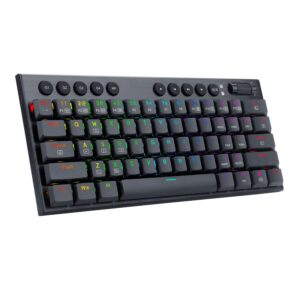 Teclado Para Juegos Redragon Horus Mini K632-rgb Con Interruptor Rojo, Distribución Del 60 %, Color Negro - Imagen 3