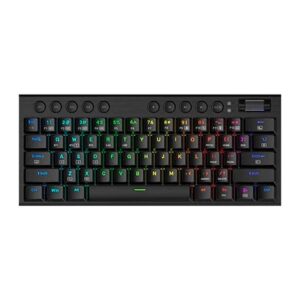 Teclado Inalámbrico Redragon Horus Mini Pro K632-rgb Con Interruptores De Diseño Rojo Y 60 % De Cobertura, Color Negro - Imagen 2