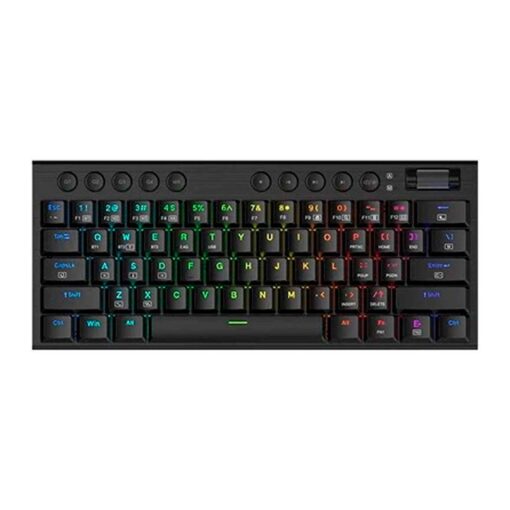 Alternative view of Teclado Inalámbrico Redragon Horus Mini Pro K632-rgb Con Interruptores De Diseño Rojo Y 60 % De Cobertura, Color Negro