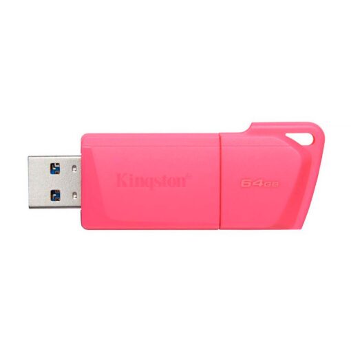 Memoria Usb 3.2 Datatravel Exodia De 64 Gb De Kingston, Color Rosa Kc-u2l64-7ln