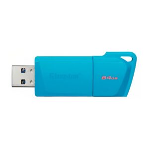 Memoria Flash Usb 3.2 Kingston Data Travel Exodia M De 64 Gb, Color Azul Kc-u2l64-7lb - Imagen 2