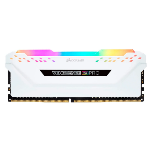 Memoria Ram Corsair Vengeance Rgb Pro De 32 Gb Ddr4 A 3200 Mhz, Color Blanco Cmw32gx4m2e3200c16w