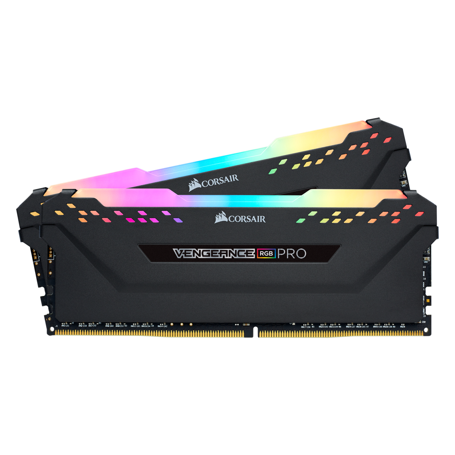Memoria Ram Corsair Vengeance Pro Rgb De 16 Gb (2 X 8 Gb) Ddr4 A 3600 Mhz - Cmw16gx4m2d3600c16