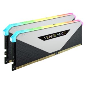 Memoria Ram Corsair Vengeance Rt Rgb De 16 Gb (2 X 8 Gb) Ddr4 A 3200 Mhz - Cmn16gx4m2z3200c16w - Imagen 3