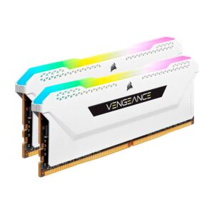 Memoria Ram Corsair Vengeance Rgb Pro/sl De 16 Gb (2 X 8 Gb) Ddr4 A 3200 Mhz: Cmh16gx4m2e3200c16w - Imagen 3
