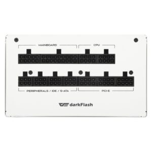 Fuente De Alimentación Atx Darkflash Upt750 Active Pfc 750w 220v - Blanco - Imagen 2