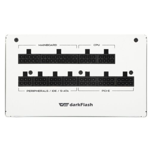 Alternative view of Fuente De Alimentación Atx Darkflash Upt750 Active Pfc 750w 220v - Blanco