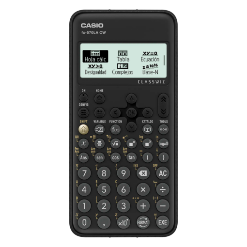 Calculadora Científica Casio Fx-570lacw-w-dt - Negra