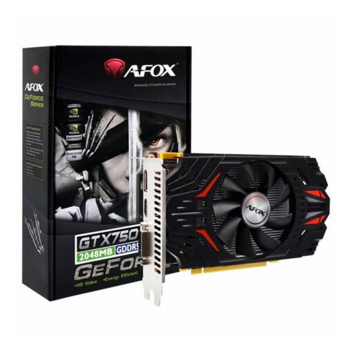 Tarjeta De Video Afox Nvidia Geforce Gtx-750 2 Gb Ddr5 - Af750-2048d5h6-v3