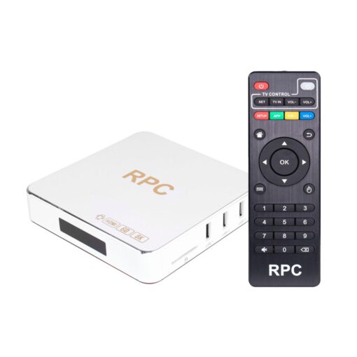 Receptor De Tv Con Wi-fi Rpc 8k De 512 Gb Y 64 Gb De Ram, Color Blanco