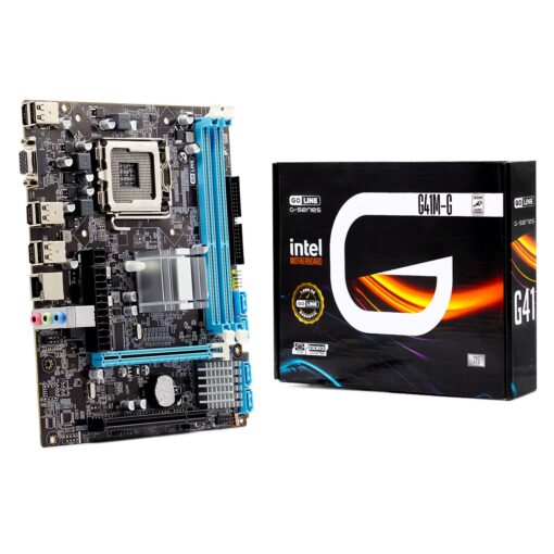 Placa Madre Goline G41m-g Lga 775 / Chipset 775 / 2 X Ddr3 / Gigabit 1000 Mb - (garantía De 1 Año)