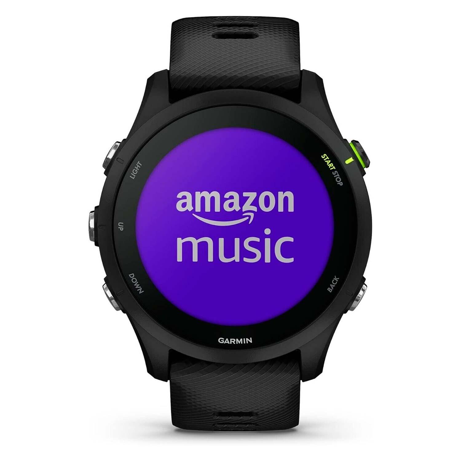 Alternative view of Smartwatch Garmin Forerunner 255 Music 010-02641-20 - Negro