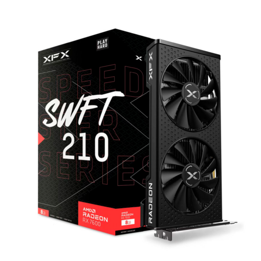 Tarjeta De Video Xfx Speedster Swft210 Amd Radeon Rx-7600 8 Gb Gddr6 - Rx-76pswftfy