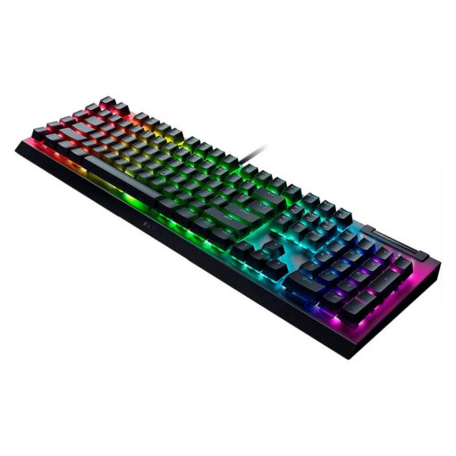 Alternative view of Teclado Razer Blackwidow V4 X Rz03-04701900-r3u1 Rgb Con Interruptor Amarillo En Inglés - Negro